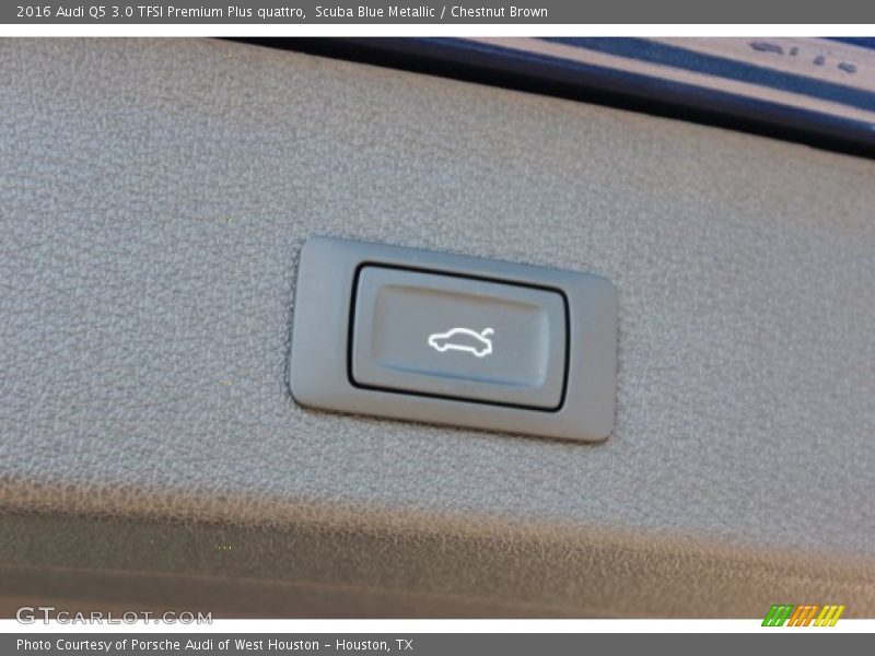 Scuba Blue Metallic / Chestnut Brown 2016 Audi Q5 3.0 TFSI Premium Plus quattro