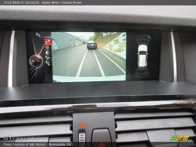 Alpine White / Saddle Brown 2016 BMW X3 xDrive28i