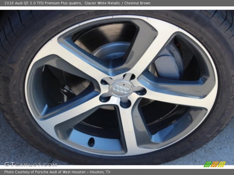 Glacier White Metallic / Chestnut Brown 2016 Audi Q5 3.0 TFSI Premium Plus quattro