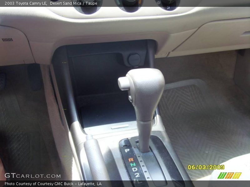 Desert Sand Mica / Taupe 2003 Toyota Camry LE
