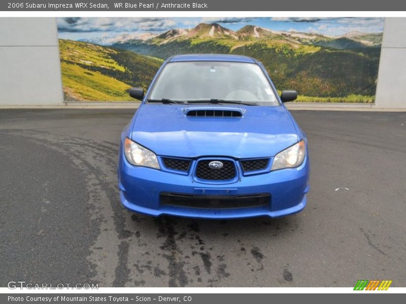 WR Blue Pearl / Anthracite Black 2006 Subaru Impreza WRX Sedan