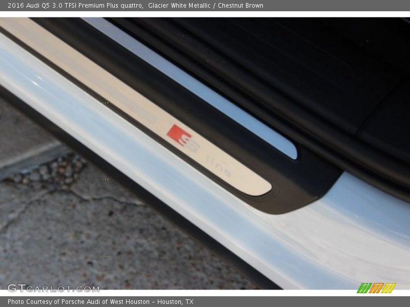 Glacier White Metallic / Chestnut Brown 2016 Audi Q5 3.0 TFSI Premium Plus quattro