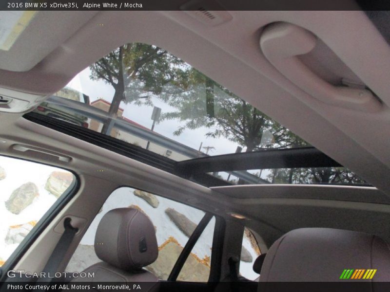 Sunroof of 2016 X5 xDrive35i