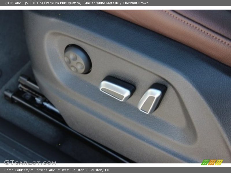 Glacier White Metallic / Chestnut Brown 2016 Audi Q5 3.0 TFSI Premium Plus quattro