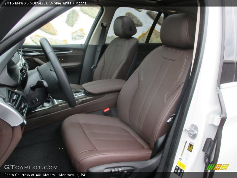 Front Seat of 2016 X5 xDrive35i