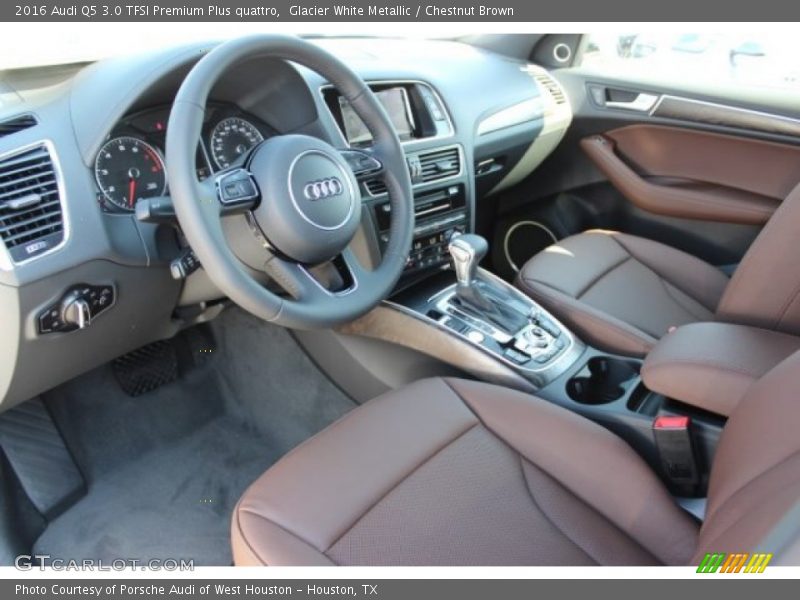  2016 Q5 3.0 TFSI Premium Plus quattro Chestnut Brown Interior