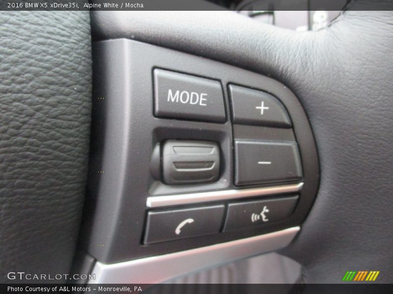 Controls of 2016 X5 xDrive35i