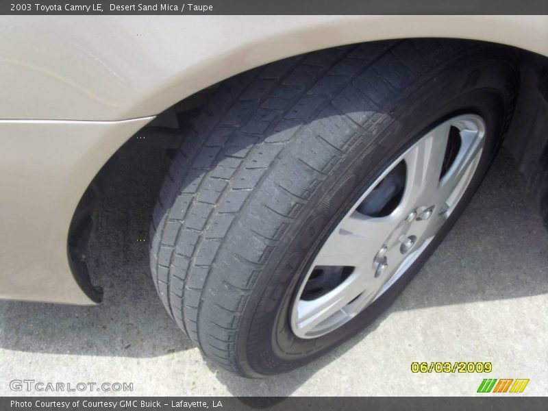 Desert Sand Mica / Taupe 2003 Toyota Camry LE