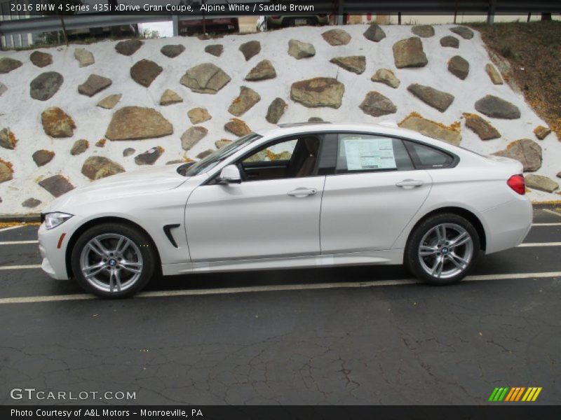  2016 4 Series 435i xDrive Gran Coupe Alpine White
