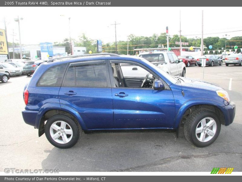 Spectra Blue Mica / Dark Charcoal 2005 Toyota RAV4 4WD