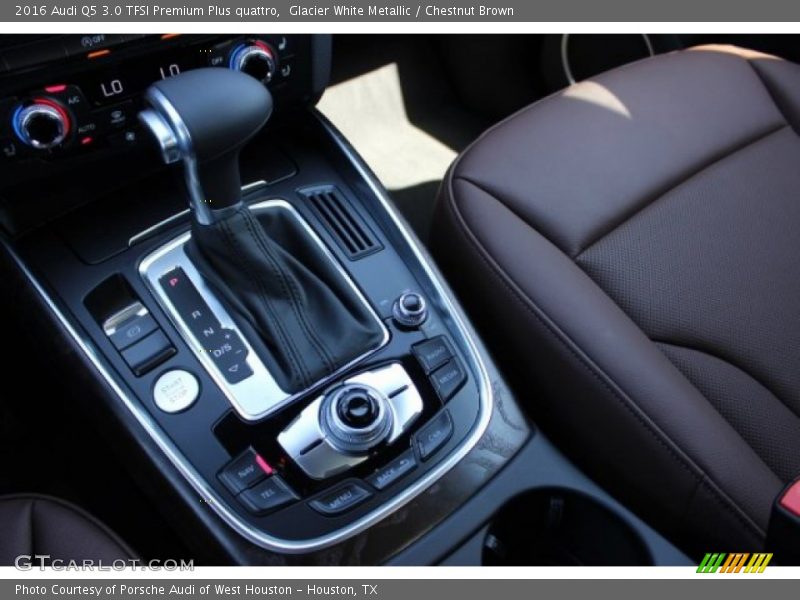 Glacier White Metallic / Chestnut Brown 2016 Audi Q5 3.0 TFSI Premium Plus quattro