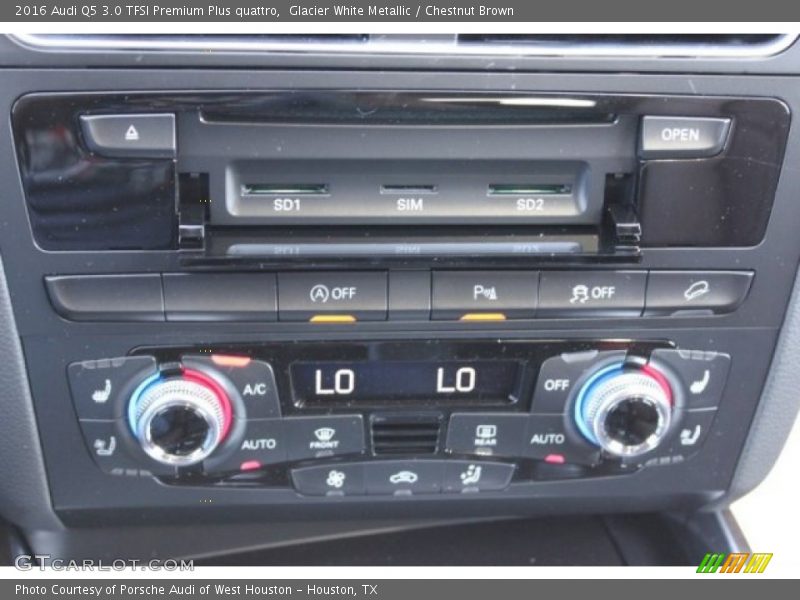 Glacier White Metallic / Chestnut Brown 2016 Audi Q5 3.0 TFSI Premium Plus quattro