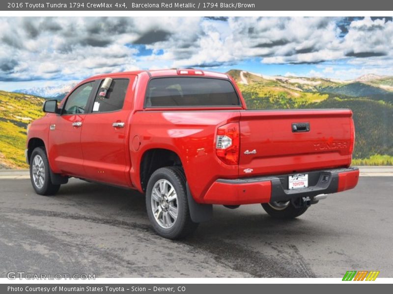  2016 Tundra 1794 CrewMax 4x4 Barcelona Red Metallic