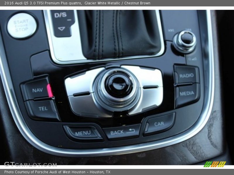 Glacier White Metallic / Chestnut Brown 2016 Audi Q5 3.0 TFSI Premium Plus quattro