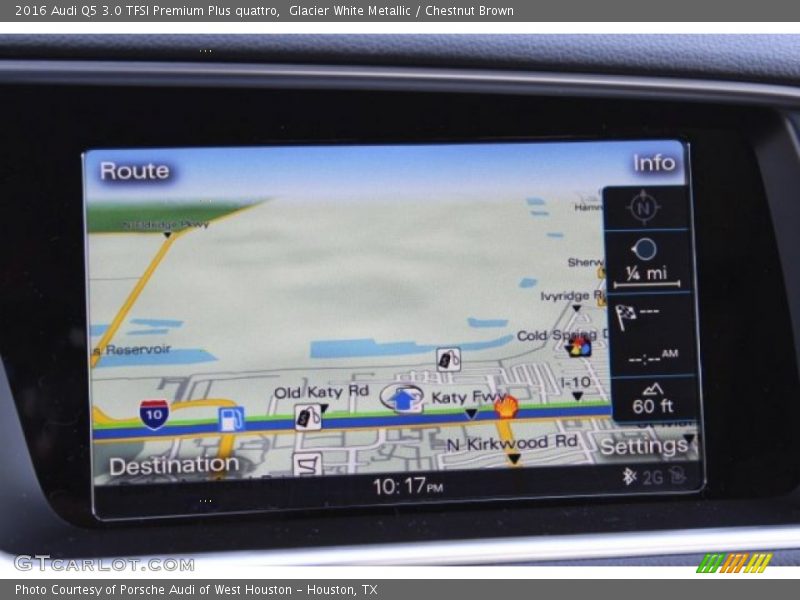 Glacier White Metallic / Chestnut Brown 2016 Audi Q5 3.0 TFSI Premium Plus quattro
