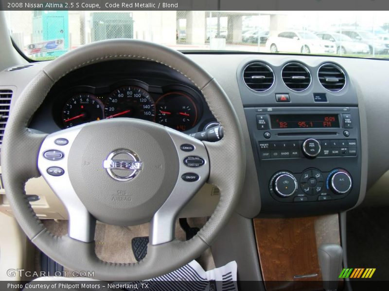 Code Red Metallic / Blond 2008 Nissan Altima 2.5 S Coupe