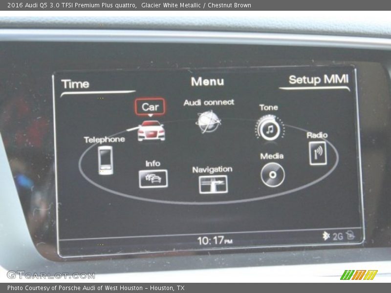 Glacier White Metallic / Chestnut Brown 2016 Audi Q5 3.0 TFSI Premium Plus quattro