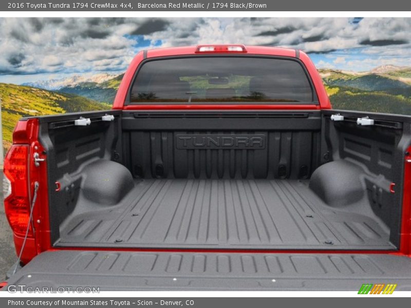 Barcelona Red Metallic / 1794 Black/Brown 2016 Toyota Tundra 1794 CrewMax 4x4