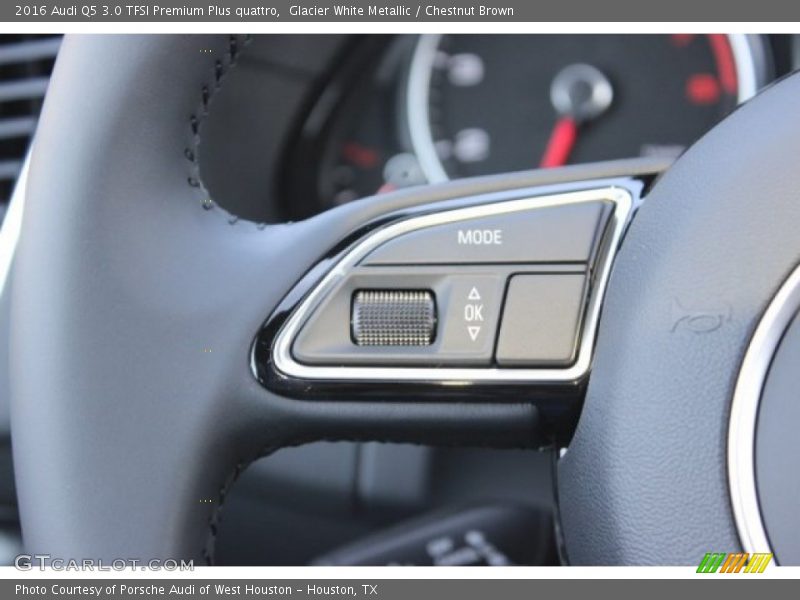 Glacier White Metallic / Chestnut Brown 2016 Audi Q5 3.0 TFSI Premium Plus quattro