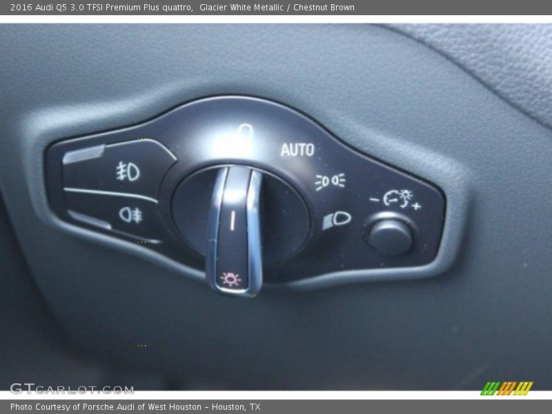 Glacier White Metallic / Chestnut Brown 2016 Audi Q5 3.0 TFSI Premium Plus quattro
