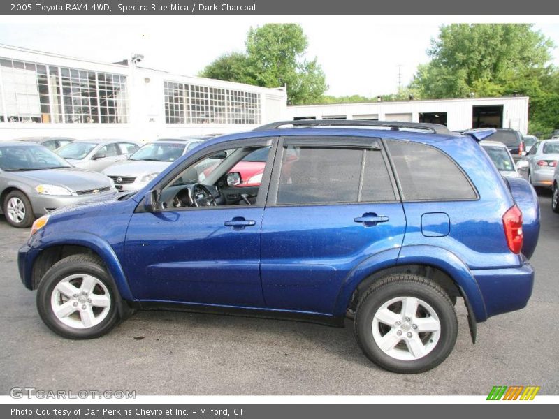 Spectra Blue Mica / Dark Charcoal 2005 Toyota RAV4 4WD