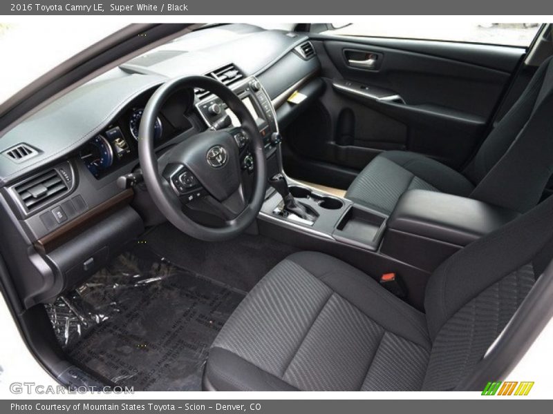 Black Interior - 2016 Camry LE 