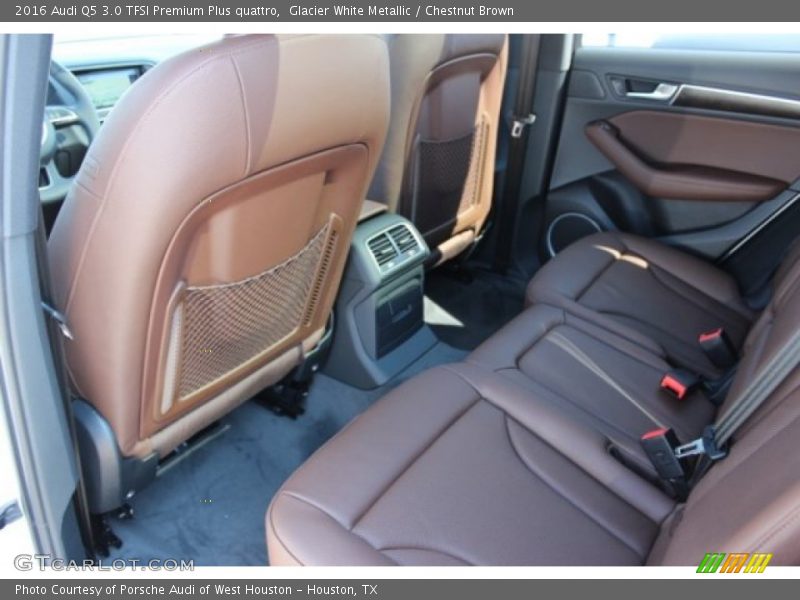 Glacier White Metallic / Chestnut Brown 2016 Audi Q5 3.0 TFSI Premium Plus quattro