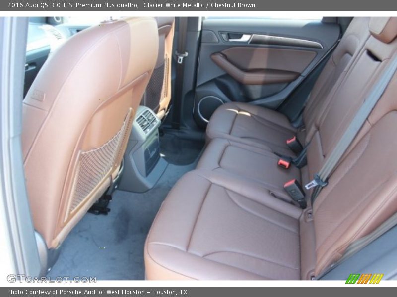 Glacier White Metallic / Chestnut Brown 2016 Audi Q5 3.0 TFSI Premium Plus quattro