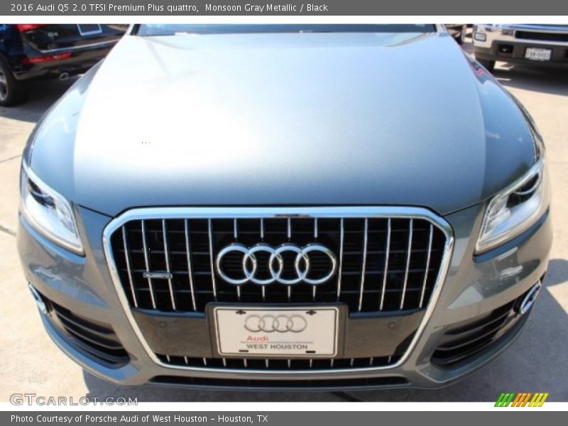 Monsoon Gray Metallic / Black 2016 Audi Q5 2.0 TFSI Premium Plus quattro
