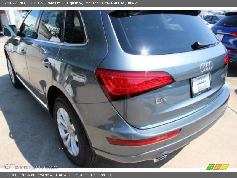 Monsoon Gray Metallic / Black 2016 Audi Q5 2.0 TFSI Premium Plus quattro