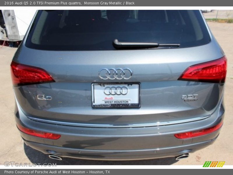 Monsoon Gray Metallic / Black 2016 Audi Q5 2.0 TFSI Premium Plus quattro