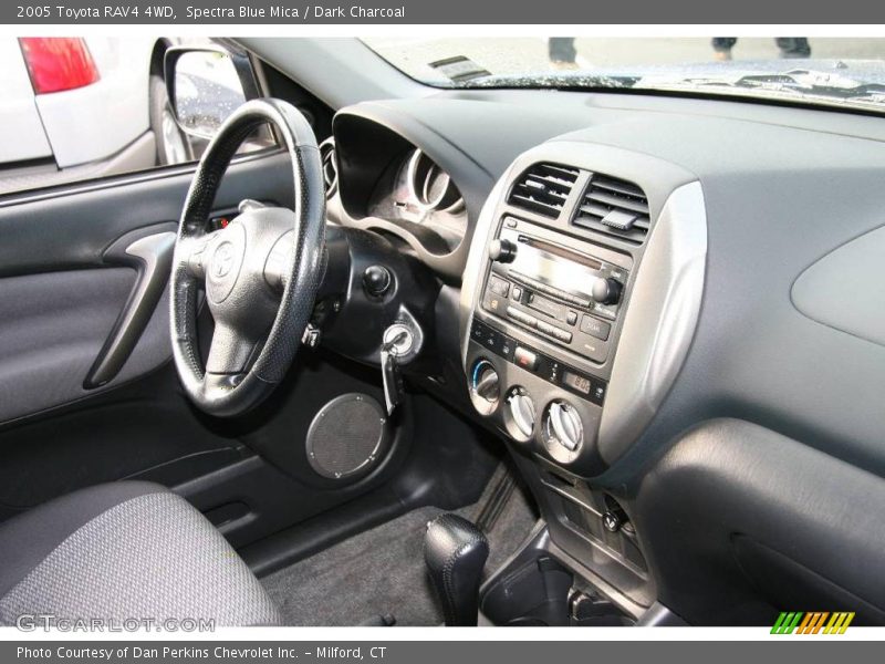 Spectra Blue Mica / Dark Charcoal 2005 Toyota RAV4 4WD