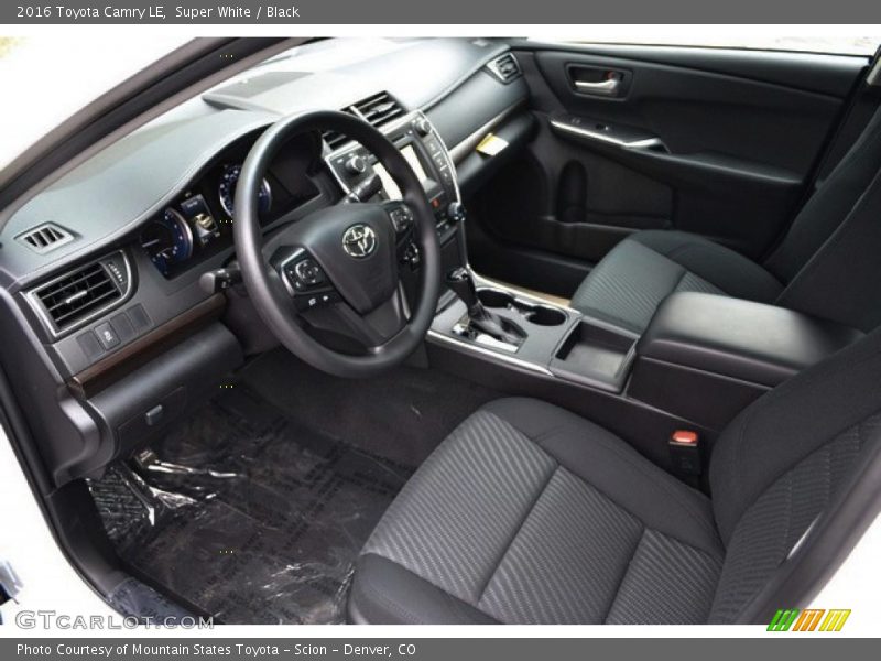 Black Interior - 2016 Camry LE 