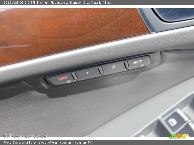 Monsoon Gray Metallic / Black 2016 Audi Q5 2.0 TFSI Premium Plus quattro