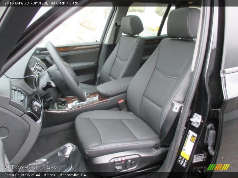 Jet Black / Black 2016 BMW X3 xDrive28i