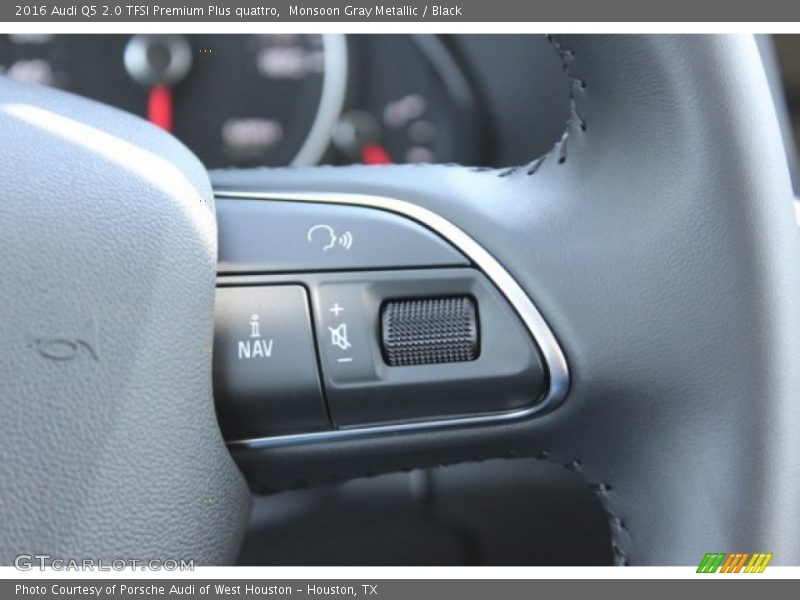 Monsoon Gray Metallic / Black 2016 Audi Q5 2.0 TFSI Premium Plus quattro