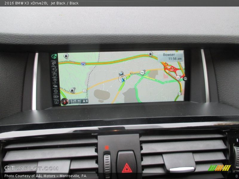 Jet Black / Black 2016 BMW X3 xDrive28i