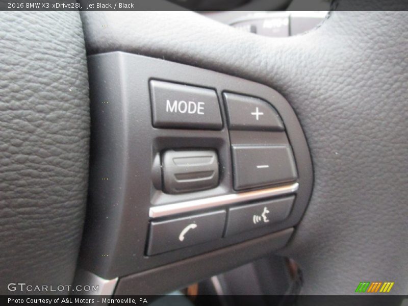 Jet Black / Black 2016 BMW X3 xDrive28i
