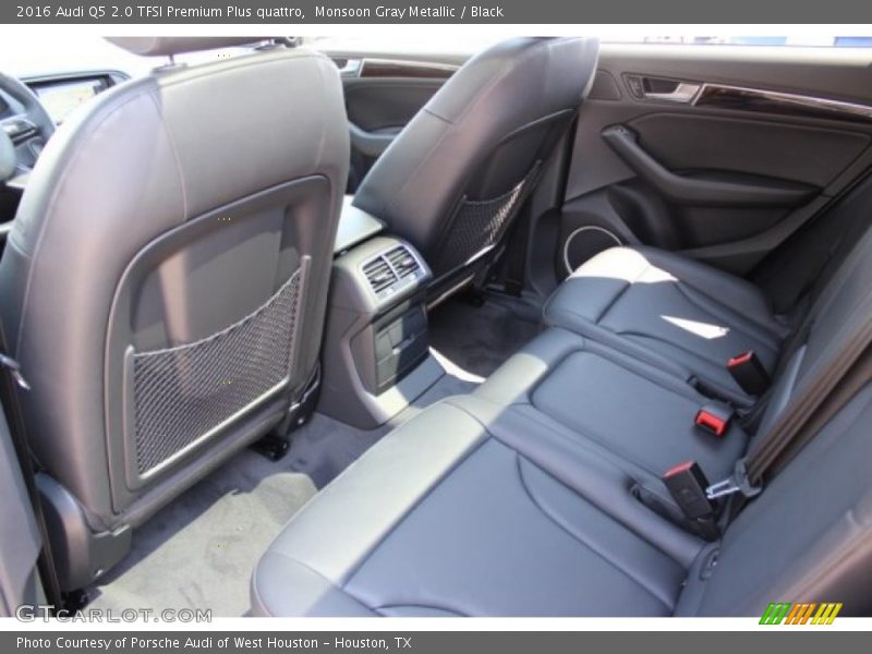 Monsoon Gray Metallic / Black 2016 Audi Q5 2.0 TFSI Premium Plus quattro