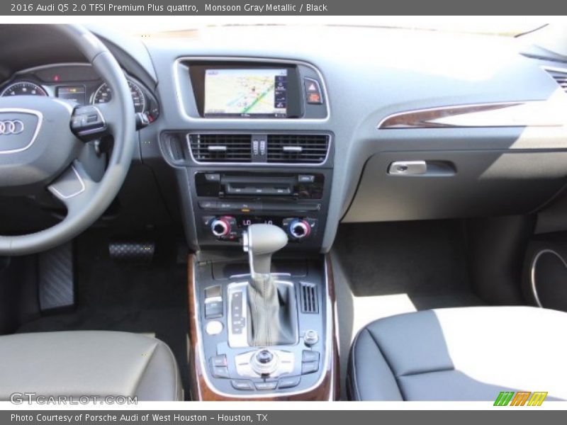 Monsoon Gray Metallic / Black 2016 Audi Q5 2.0 TFSI Premium Plus quattro