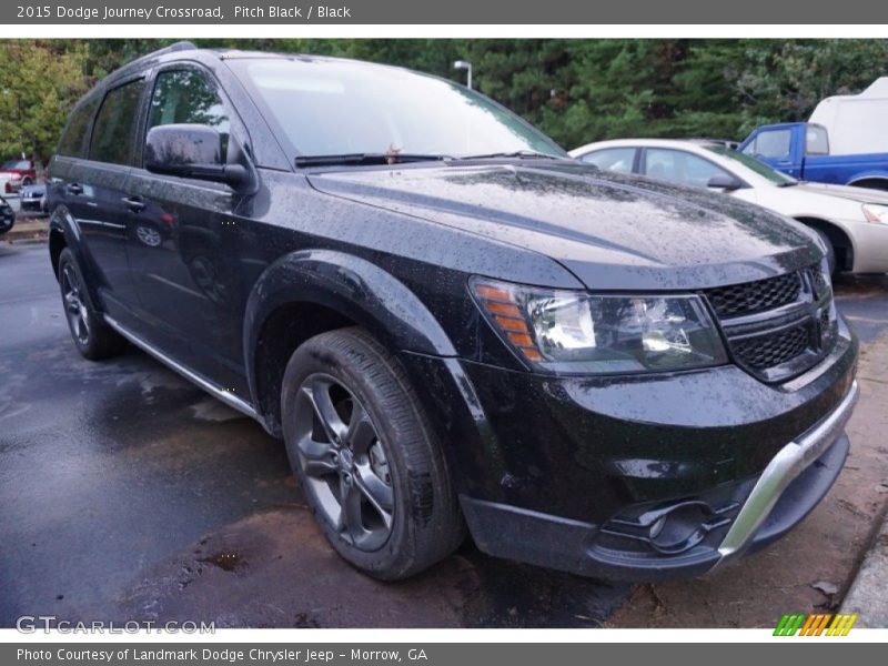 Pitch Black / Black 2015 Dodge Journey Crossroad