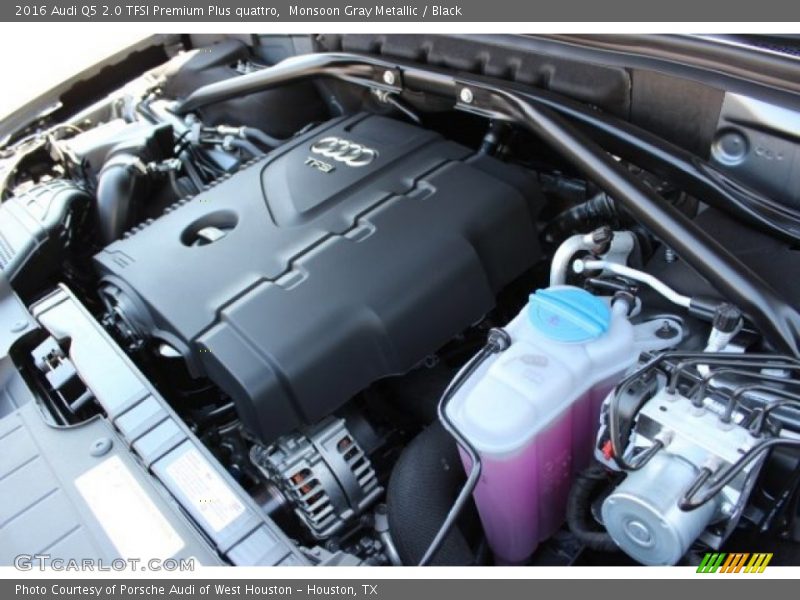 Monsoon Gray Metallic / Black 2016 Audi Q5 2.0 TFSI Premium Plus quattro