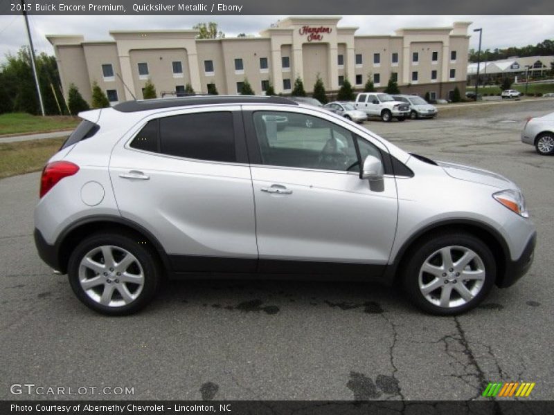 Quicksilver Metallic / Ebony 2015 Buick Encore Premium