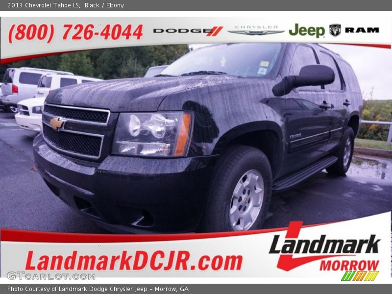 Black / Ebony 2013 Chevrolet Tahoe LS