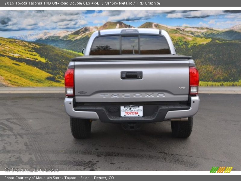 Silver Sky Metallic / TRD Graphite 2016 Toyota Tacoma TRD Off-Road Double Cab 4x4