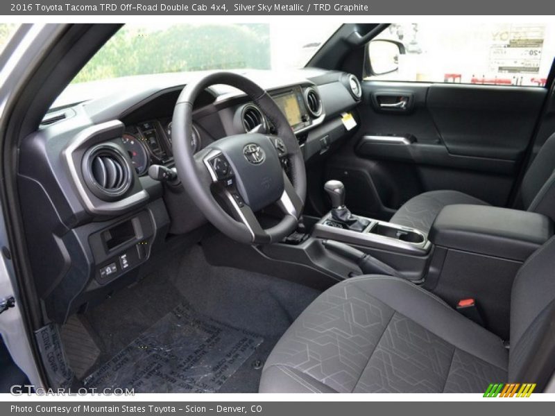 Silver Sky Metallic / TRD Graphite 2016 Toyota Tacoma TRD Off-Road Double Cab 4x4