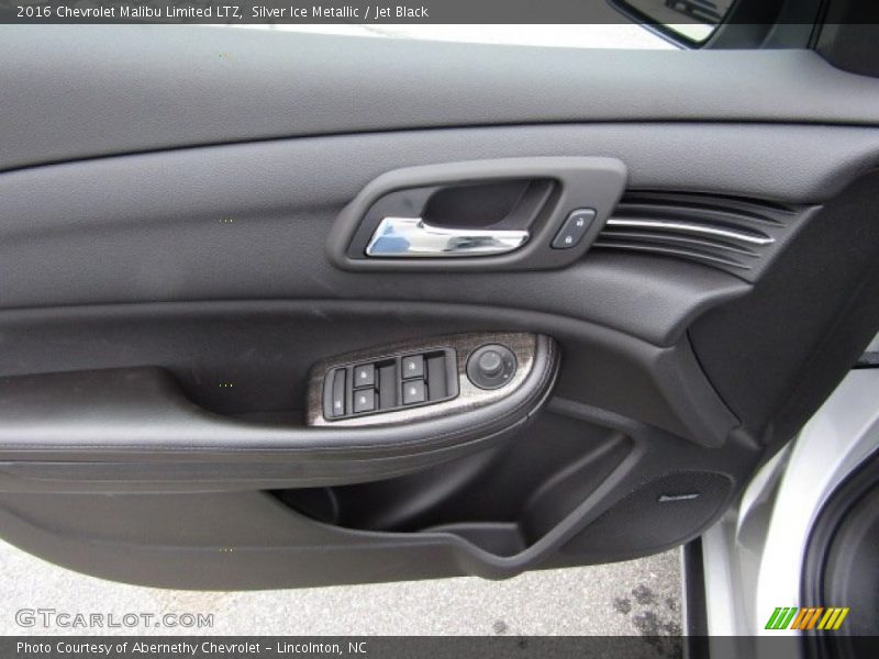 Silver Ice Metallic / Jet Black 2016 Chevrolet Malibu Limited LTZ