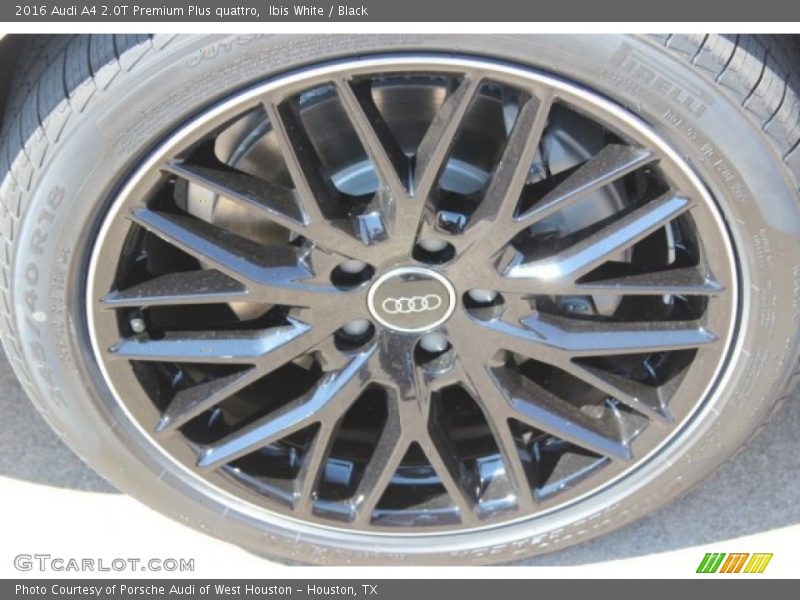 Ibis White / Black 2016 Audi A4 2.0T Premium Plus quattro