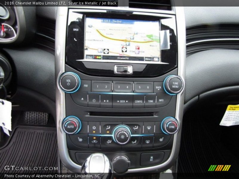 Controls of 2016 Malibu Limited LTZ