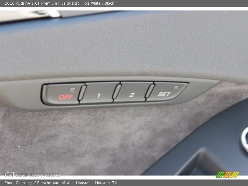 Ibis White / Black 2016 Audi A4 2.0T Premium Plus quattro